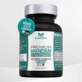 Magneziu Bisglicinat Premium, 815 mg, 30 capsule vegane