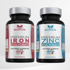 Fier Bisglicinat Premium + Zinc Bisglicinat Premium