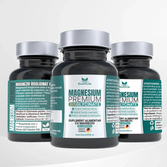 Magneziu Bisglicinat Premium, 815 mg, 30 capsule vegane