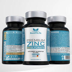 Zinc Bisglicinat Premium, 83,35 mg, 60 Capsule Vegane