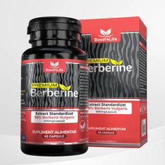Berberine Premium, 600 mg, 60 capsule vegane
