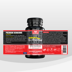 Berberine Premium, 600 mg, 60 capsule vegane