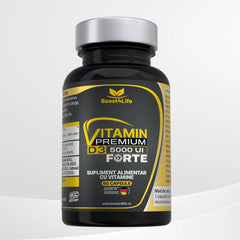 Vitamina D3 Forte Premium (5000 UI), MG Caps®, 60 capsule moi
