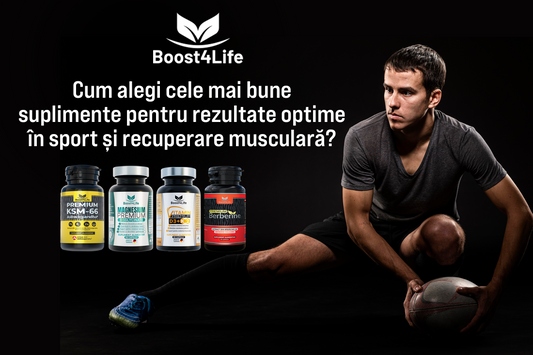 Sport și Suplimente: Ghid Esențial pentru Performanță și Refacere Rapidă