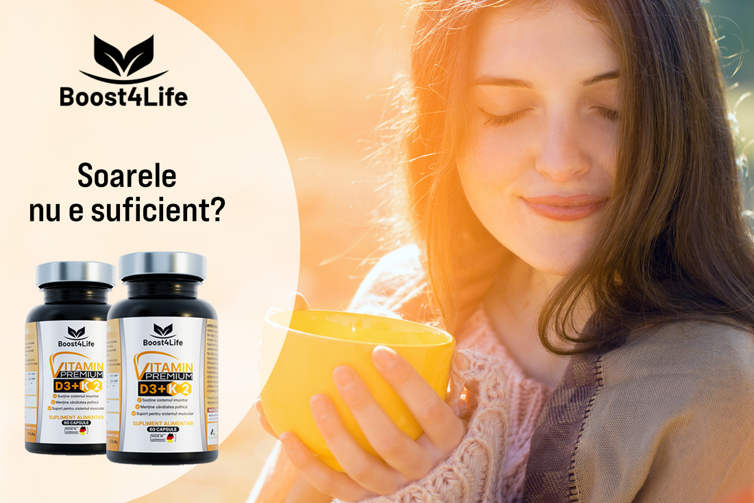 Vitamina D3+K2 Premium Boost4Life