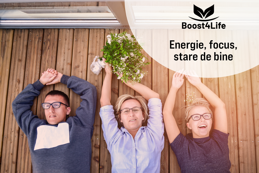Boost4Life energie, focus, relaxare, stare de bine