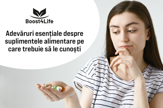 Mituri și adevăruri despre suplimentele alimentare