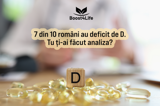 Deficienta vitamina D Boost4Life
