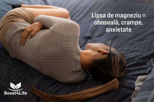 Care sunt semnele deficitului de magneziu? Vezi cele 10 simptome frecvente și cum îți poate influența starea de bine.