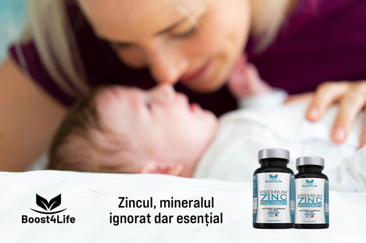 Zincul bisglicinat in longevitate, imunitate, sănătatea pielii și fertilitate. De ce este un mineral esențial, dar adesea ignorat.