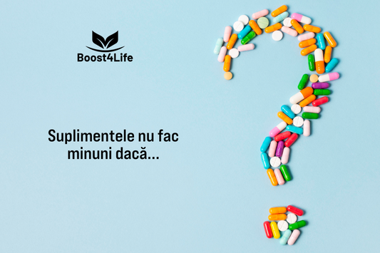 De ce nu funcționează suplimentele la toată lumea? 5 greșeli frecvente