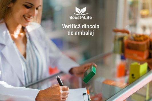 Ghid pentru consumatori care explică testele de laborator, transparența și ce contează cu adevărat Boost4life