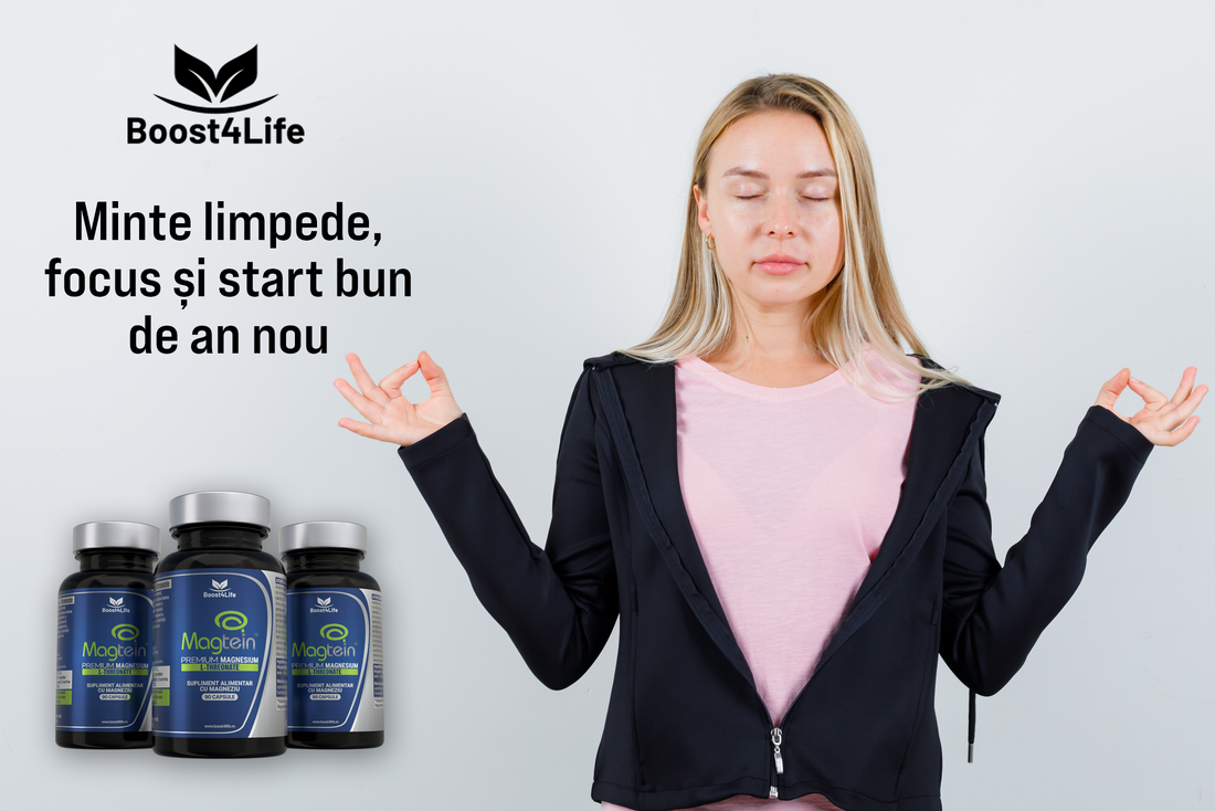 Magtein Magneziu L-treonat reset mental inceput de an