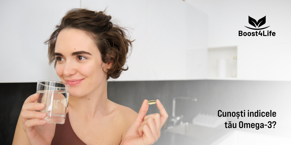 Indicele Omega-3 - biomarkerul care măsoară procentul de EPA și DHA din membrana globulelor roșii, considerat un indicator relevant pentru sănătatea cardiovasculară