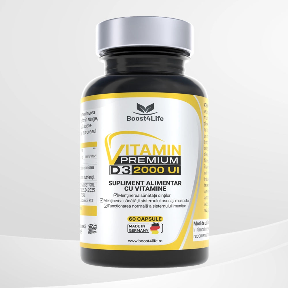 Vitamin Premium D3 (2000 UI), MG Caps, 60 capsule