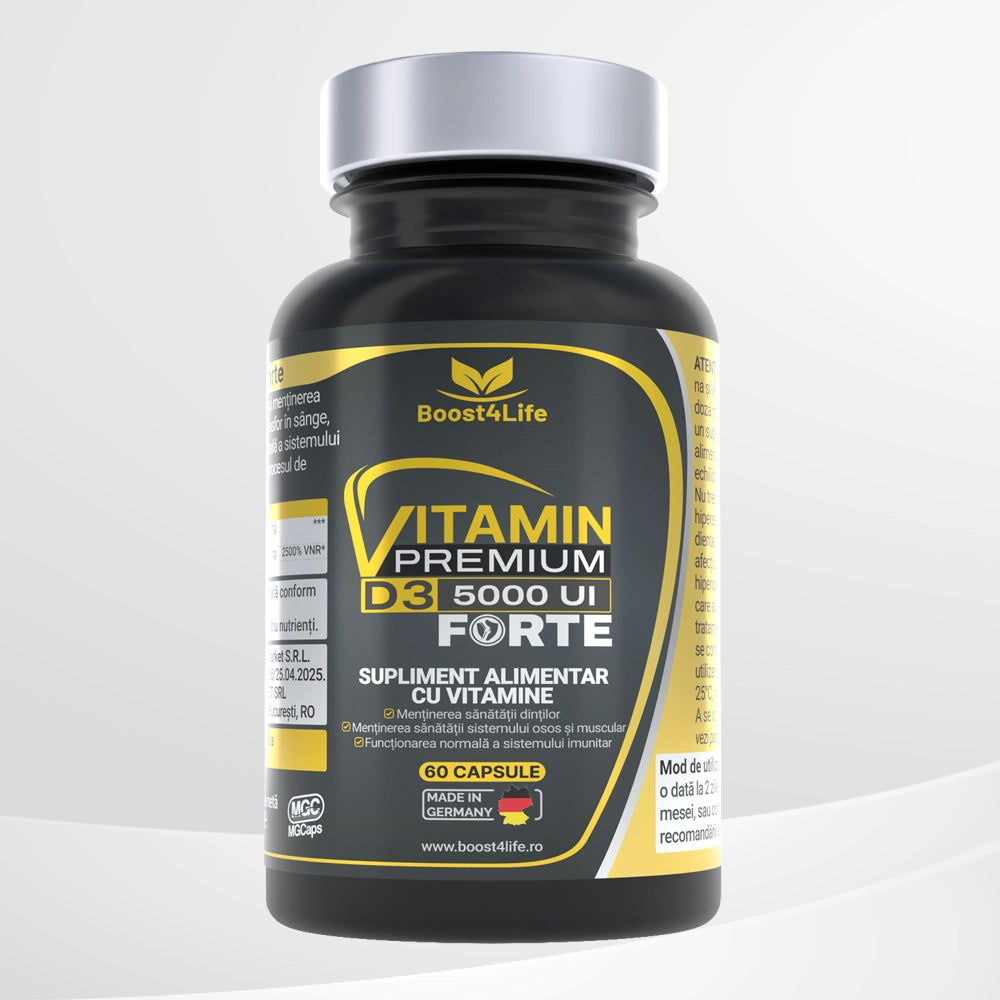Vitamin Premium D3 (5000 UI), MG Caps, 60 capsule