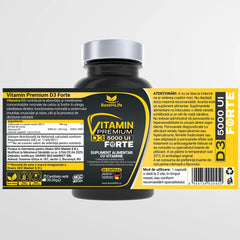 Vitamin Premium D3 (5000 UI), MG Caps, 60 capsule