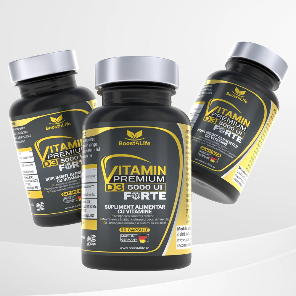 Vitamin Premium D3 (5000 UI), MG Caps, 60 capsule