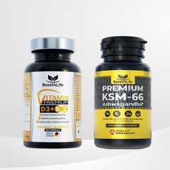 Vitamin D3+K2 + Ashwagandha KSM-66