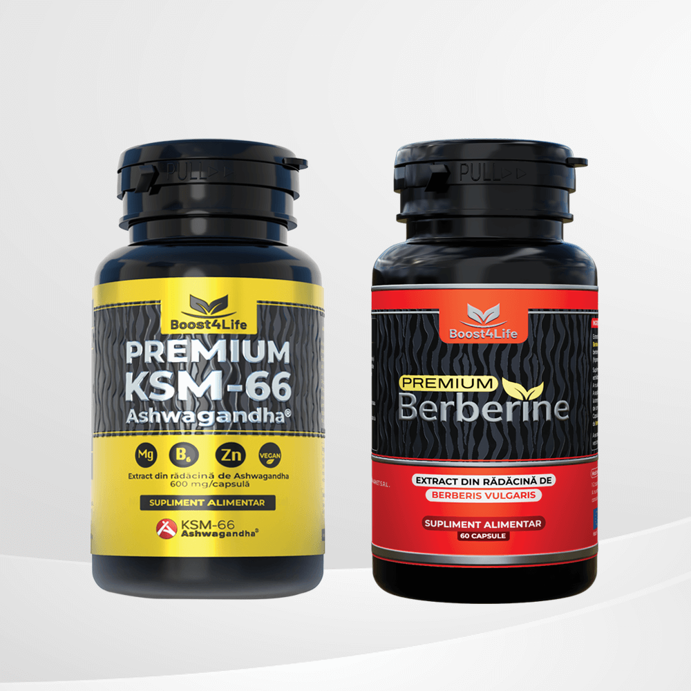 Ashwagandha KSM-66 + Berberine Premium