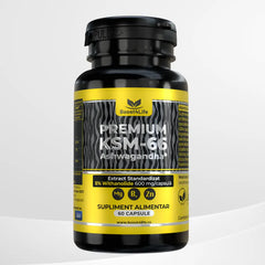 Ashwagandha KSM-66 Premium, 600 mg, 60 capsule vegane