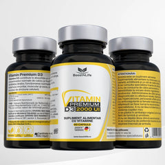 Vitamina D3 Premium (2000 UI), MG Caps®, 60 capsule moi