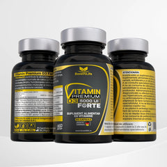 Vitamina D3 Forte Premium (5000 UI), MG Caps®, 60 capsule moi