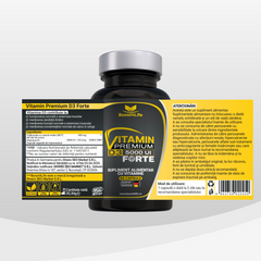 Vitamina D3 Forte Premium (5000 UI), MG Caps®, 60 capsule moi