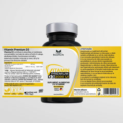 Vitamina D3 Premium (2000 UI), MG Caps®, 60 capsule moi