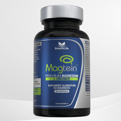 Magtein® Magneziu L-Treonat  Premium, 670 mg, 90 Capsule Vegane
